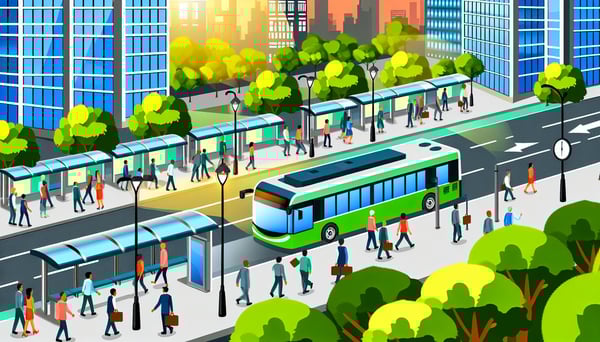 Sustainability with buses