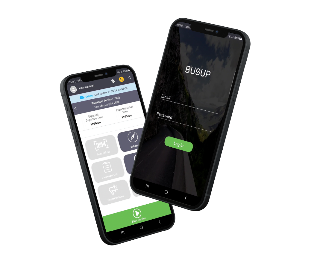 Driver App Interface